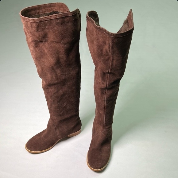 Colin Stuart Shoes - Beautiful fur-lined boots by Colin Stewart size 7
